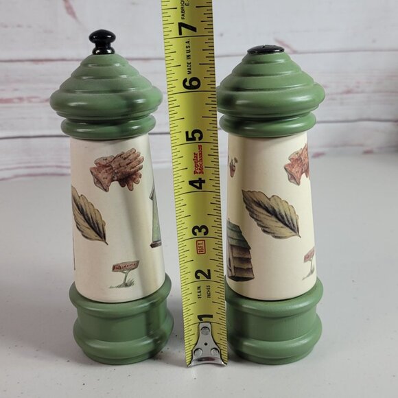 Pfaltzgraff Naturewood Salt and Pepper Set Mr Dudley Grinder and Shaker Set - Picture 7 of 8